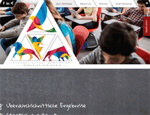 Tablet Screenshot of evangelisches-gymnasium-doki.de